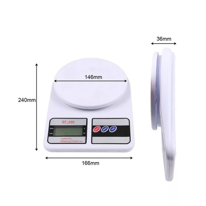 Electronic Digital Kitchen Scale